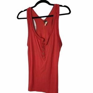 WE THE FREE  Fringe Razorback Tank Top